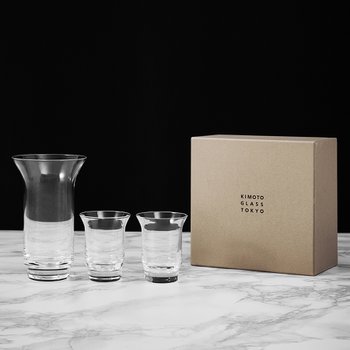 [신세계백화점][Kimoto Glass Tokyo] 옵티카 세트 (3P) 2인 사케잔 소주잔 선물세트