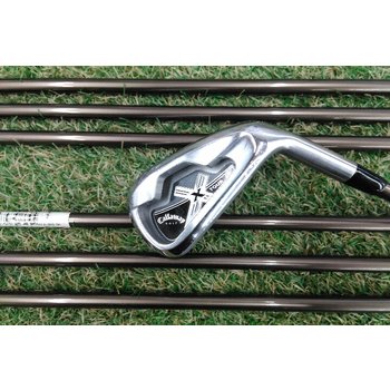 [중고] 아이언세트 캘러웨이 11 RAZR-X TOUR R강도 커버x