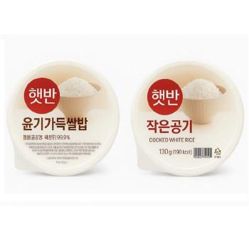 [웰빙창고] 햇반 36개 기획 (윤기가득쌀밥 210g*24개 + 백미 130g*12개) (S42288185)