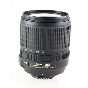 [해외] Nikon 표준 줌 렌즈 AF-S DX NIKKOR 18-105mm f/3.5-5.6G ED VR 니콘 DX 포맷 전용