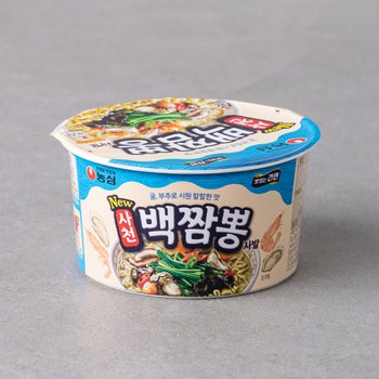 농심 사천백짬뽕사발75g