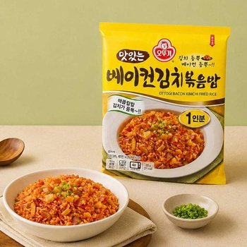 [오뚜기] 맛있는 베이컨김치볶음밥 225g 10개 (50592253)