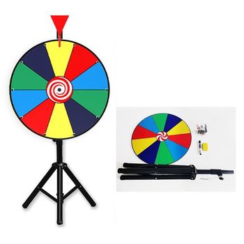 돌림판 룰렛 게임 룰렛판 뽑기 이벤트 추첨 알림 60cm