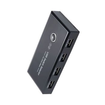 모니터용 고화질 4개입 USB3.0 연결 셀렉터 영상 가전 모니터 컴퓨터 장치 USB 분배기