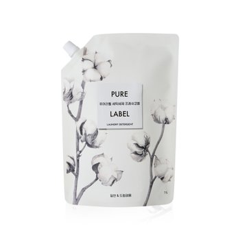 퓨어라벨 대용량 세탁세제 프레쉬코튼 리필 1L