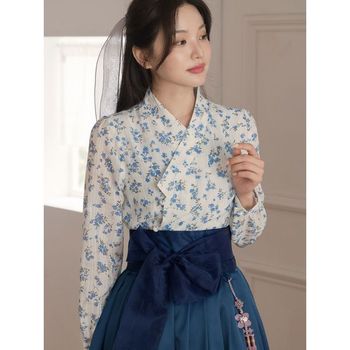 XXL까지 루네아벨 생활한복 플라워 저고리 가을 한복 스페셜룩 명절 나들이 여행.._P434648278