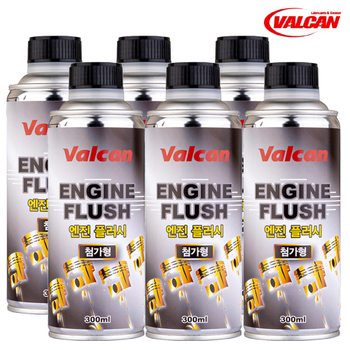발칸 첨가형 엔진플러싱 오일세정 첨가제 300ml 6개 SET/엔진세정제