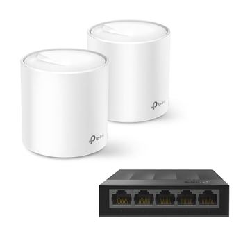 [오늘출발](SSG행사_LS1005G 무료증정)티피링크 차세대 와이파이6 공유기_Deco X20 2PACK