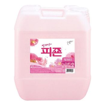 피죤 AH506626 대용량장미유연제 핑크로즈향 섬유유연제 20L 말통