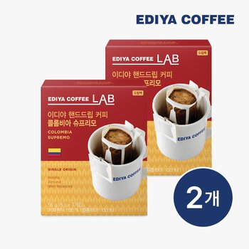 [이디야 공식]  핸드드립커피 콜롬비아 슈프리모 x2개