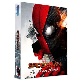 BLU-RAY DISC - 스파이더맨: 파 프롬 홈 4K UHD+3D+BD A2 풀슬립 스틸북 넘버링 한정판 SPIDER-M
