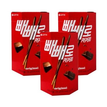 롯데 빼빼로 초코 184g x 3개 빼빼로데이 초코 선물