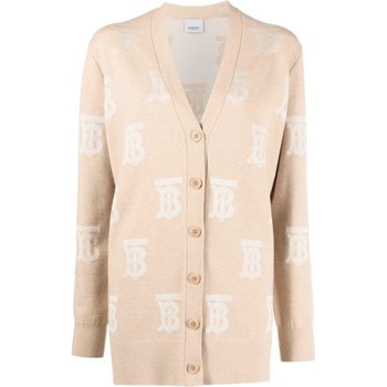 22FW SALENA TB 로고 가디건 라이트카멜 8052407