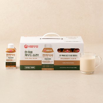 서울우유 한끼식사 구수한 맛 190ml*18입