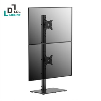 엘디엘마운트 APL-T02V MAX 듀얼 모니터암 세로형 고중량 34인치 86.36cm 블랙