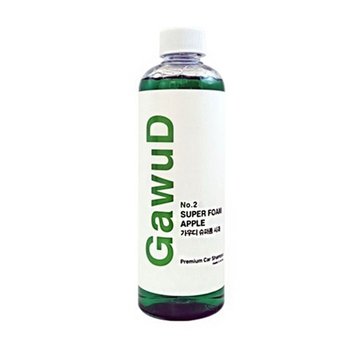 세차 가우디 550ml세차액 파보니 사과향슈퍼폼 자동차세정 550ml