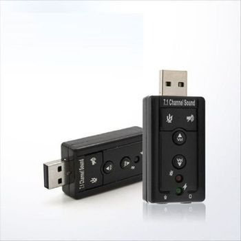 USB 사운드카드 7.1채널 오디오 컨버터 스틱형-WD534FE