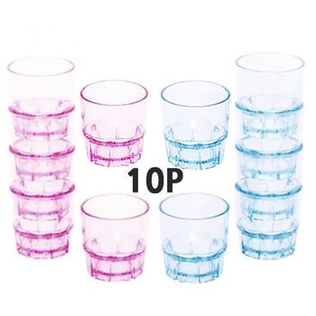 아트박스/오너클랜 다회용 투명 소주잔 10P 야외용 행사용 (W8E7CC6)