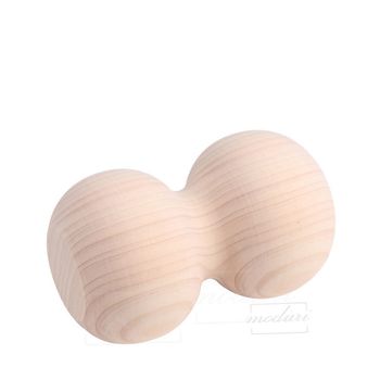 순수편백나무 땅콩 마사지볼 10cm 1p 휘트니스 수영 요가 필라테스 필라테스링