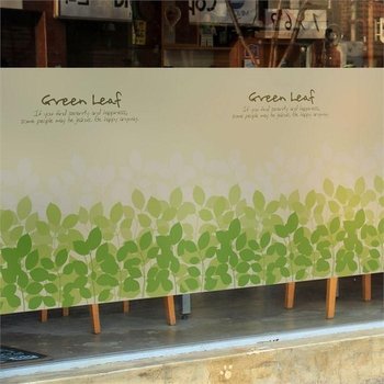 무점착반투명시트_MSC-147_파란새싹 02(B02_W180xH120cm) (2945234A)