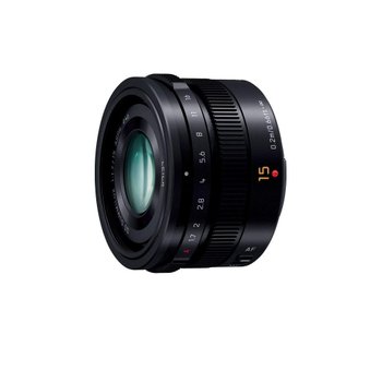 [해외] 파나소닉 단초점 광각 렌즈 마이크로 포서즈용 라이카 DG SUMMILUX H-X015-K