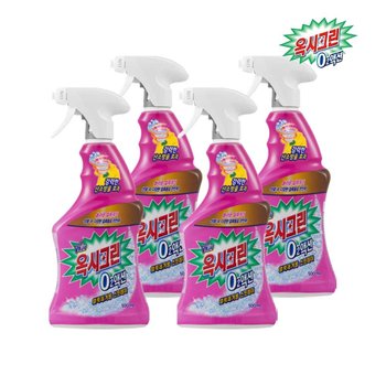 옥시크린 오투액션 스프레이 얼룩제거제 500ml x4개