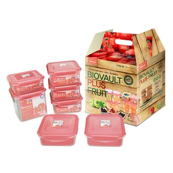 제오닉 바이오볼트 플러스 밀폐용기 세트 14P 항균밀폐용기 김치통 똑딱이 밀폐김치통