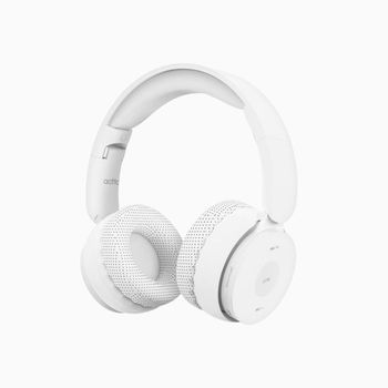 끊김없고 안정적인 블루투스 그루브 헤드셋 화이트