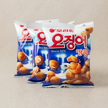 오리온 오징어땅콩 3번들 294g(98g*3)