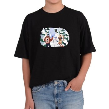 는 SKI 반팔면티 남녀공용 반팔티 오버핏 가 (WFI1PMQ)