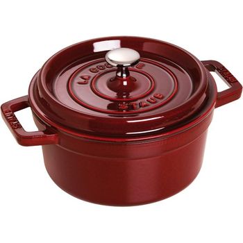 독일 스타우브 무쇠냄비 Staub 1102087 Casserole Dish 20 cm Round Cast Iron Grenadine 209691