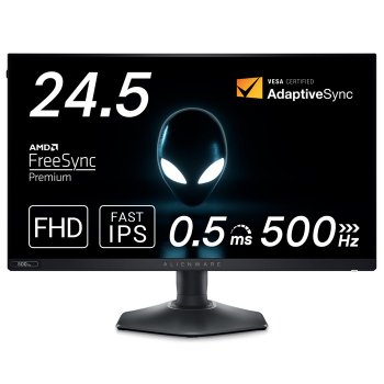 [해외] 델 AW2524HF 24.5인치 Alienware 게이밍 모니터 FHD Fast IPS 무광택 DPx2 HDMI sRG