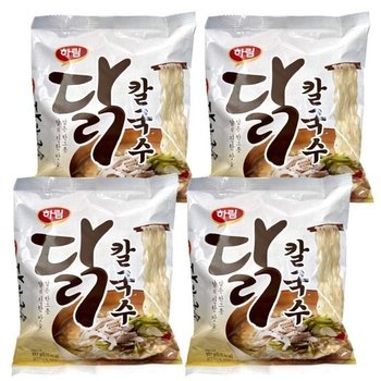 하림 닭칼국수 117g 4개 (46164145)