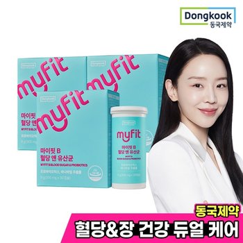 B 혈당 앤 유산균 30캡슐 3박스