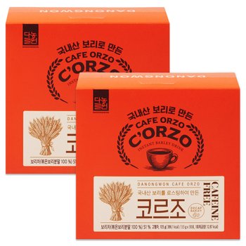 다농원 코르조 오르조커피 30Tx2개 보리커피/무카페인/커피향 보리차