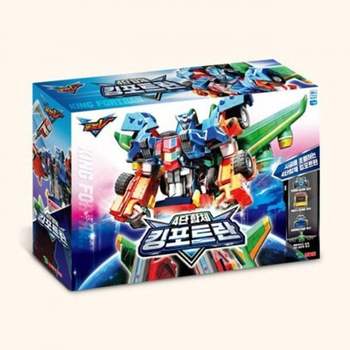 킹포트란 베이직 또봇V 4단합체 장난감 올데이 로보트