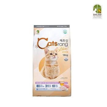 [무료배송] NEW 캐츠랑 대용량 고양이사료 전연령용 리브레 점보 18KG (리뉴얼)