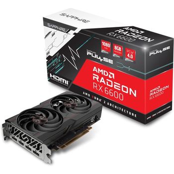 [해외] 영국 사파이어 그래픽카드 Sapphire 11310-01-20G Pulse AMD Radeon RX 6600 Gaming Graphics Ca