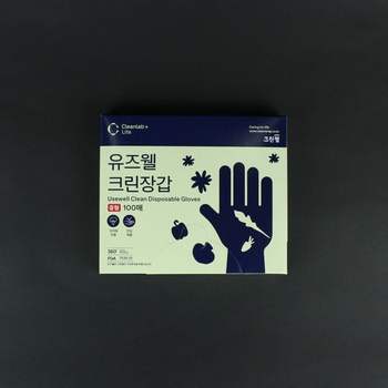 크린랩- 유즈웰 위생장갑 100매 크린랩 크린장갑 위생