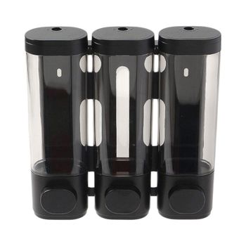 벽걸이 F9C2M5A0 물비누 용기 (3구 300ml 블랙) DK02