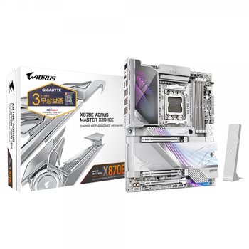 GIGABYTE X870E AORUS MASTER X3D ICE 피씨디렉트 (AMD 소켓AM5 DDR5 메인보드)