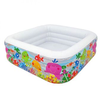 인텍스 베란다 물놀이 풀장 사각 볼풀장 이동식수영장 물놀이장