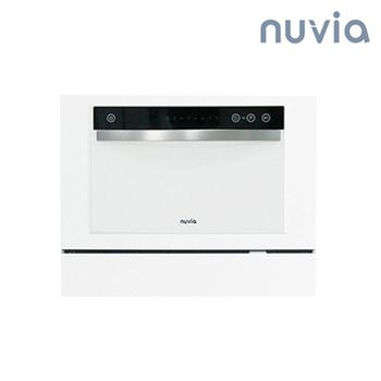 누비아 6인용 무설치 무타공 식기세척기 NDW-NI6W 가정용 텀블러 건조 살균..