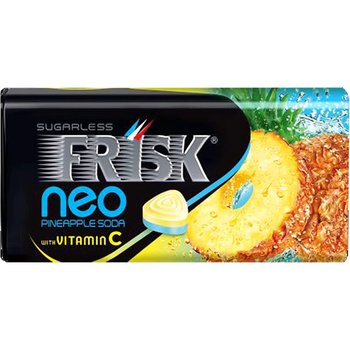 [해외] FRISK 프리스크 클린 브레스 네오 파인애플 소다 35g 9팩