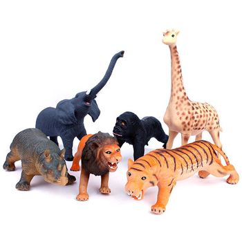 동물학습 어드벤처 6종 키움 동물모형 애니멀