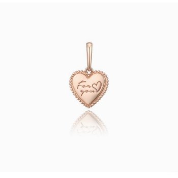 주문제작 볼륨 하트 비쥬참 14k 펜던트 LPP21047G