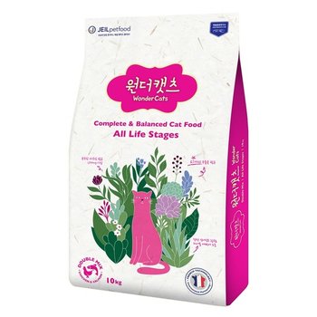 원더캣츠 전연령 고양이사료 10kg 길고양이사료
