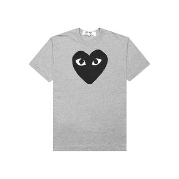 꼼데가르송 남성 heart print T shirt P1T084 TP440020146