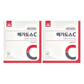 고려은단 메가도스C 비타민C 3000 3g 100포 2개/mjc (S42215822)
