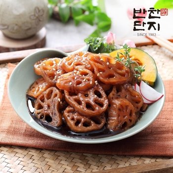 반찬단지 연근조림 1kg+1kg 밑반찬종류 저녁메뉴 반찬가게